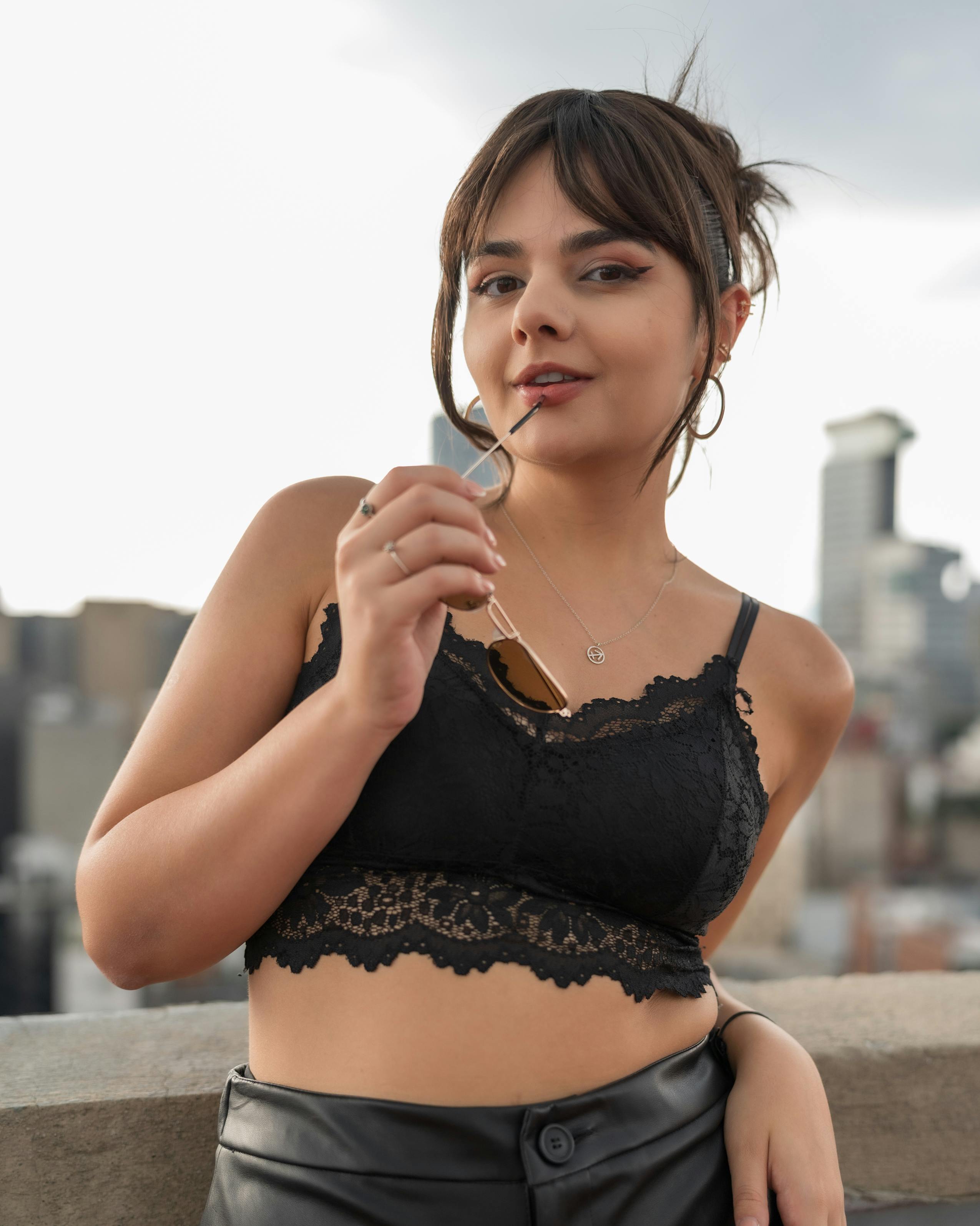 人物与电影灯光氛围画面